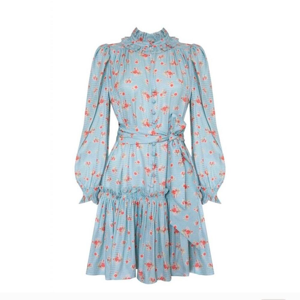 Hunter Belle Blakely Ikat Flower Dress Size XL